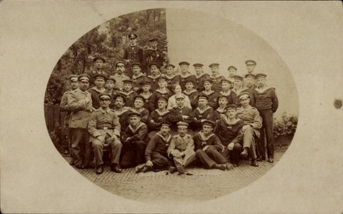 Foto deutsche seeleute in - foto, ak